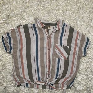 🌿O’Neill Tie Front Shirt